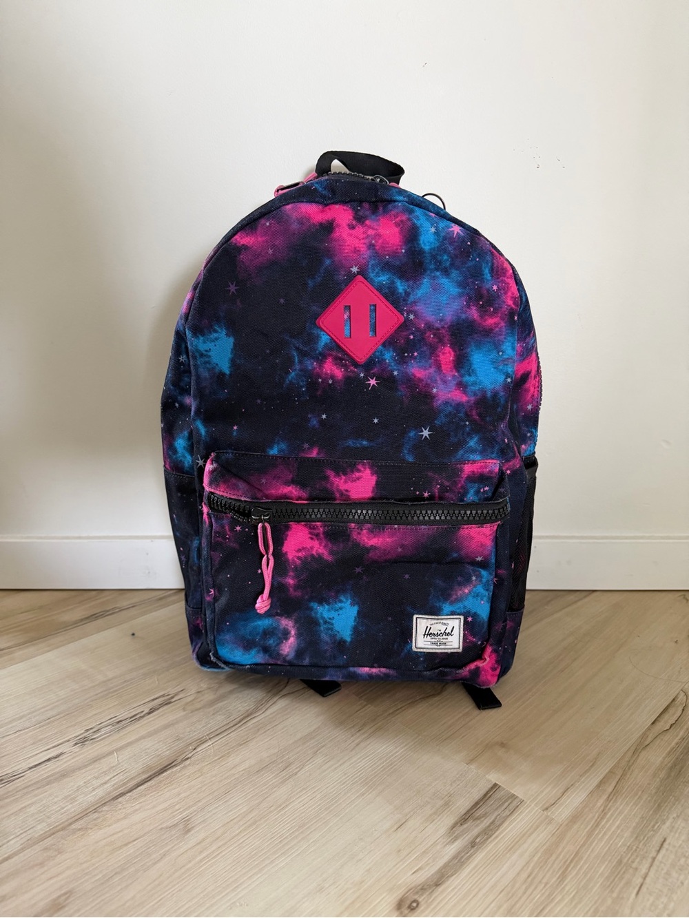 Herschel Supply Company Kids Cosmic Print Backpack in Pink & Blue